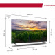 THOMSON 75QA2S13 - TV QLED 75 (190 cm) - 4K UHD 3840x2160 - HDR - Android TV - 4xHDMI - WiFi