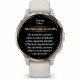 Montre GPS connectée - GARMIN - Venu 3S - 30,4mm (1,2) - Acier Gray, boîtier gris foncé et bracelet en silicone gris foncé