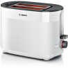 Toaster - BOSCH -  TAT2M121 MyMoment - Blanc - 2 tranches - centrage automatique du pain - fonctions décongélation et réchauf…