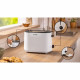 Toaster - BOSCH -  TAT2M121 MyMoment - Blanc - 2 tranches - centrage automatique du pain - fonctions décongélation et réchauf…