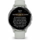 Montre GPS connectée - GARMIN - Venu 3S - 30,4mm (1,2) - Acier Soft Gold, boîtier rose et bracelet en silicone rose