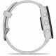 Montre GPS connectée - GARMIN - Forerunner 165 - 1,2 - Blanc avec bracelet Blanc et Gris clair