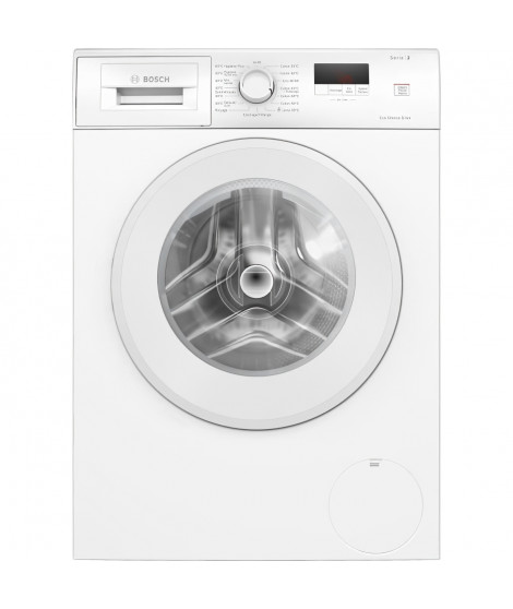 Lave-linge hublot BOSCH SER2 WGE02406FR - 7 kg - 1400 trs/min - Induction - Blanc