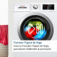 Lave-linge hublot BOSCH SER2 WGE02406FR - 7 kg - 1400 trs/min - Induction - Blanc