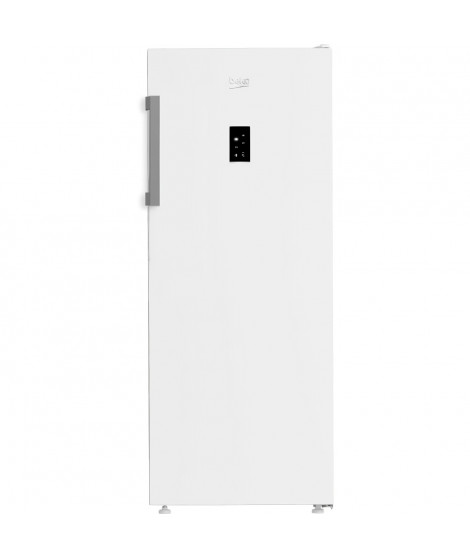 Congélateur armoire pose libre - BEKO - B3RFNE274W - Classe E - 220 L - Autonomie : 13 h - 75,4 x 59,7 x 151,5 cm - Blanc