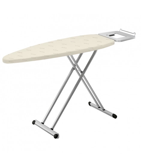 ROWENTA Pro Comfort Table a repasser, Extra-stable, Large surface, Hauteur réglable, Repose-fer, Supporte jusqu'a 40 kg IB5100D1