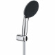 Ensemble de douche avec pommeau 2 jets, support et flexible - GROHE Vitalio Start 110 27950001 - Sélection facile - Economie …
