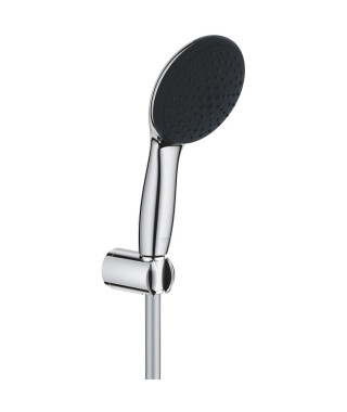 Ensemble de douche avec pommeau 2 jets, support et flexible - GROHE Vitalio Start 110 27950001 - Sélection facile - Economie …