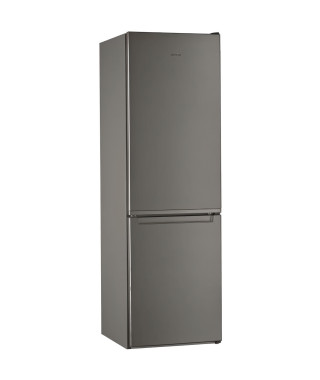 Réfrigérateur congélateur bas - WHIRLPOOL W5821EOX2 - 339 L (228L +97 L) - Froid statique - L59,5 cm x H 188,8 cm - Optic inox