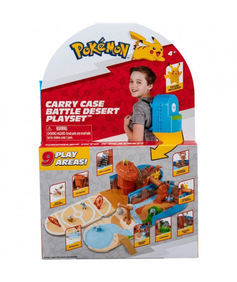 Sac a dos du dresseur Désert - BANDAI - Pokémon - Univers de jeu Pokémon transportable