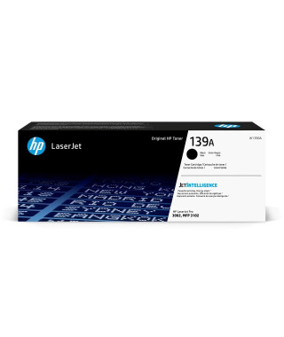 Cartouche de Toner HP 139A Noire Authentique (W1390A) pour HP LaserJet Pro 3102 /3002 / 3102 / 3101 / 3102
