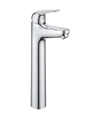 Mitigeur monocommande vasque a poser - GROHE Swift - 24331001 - Chromé - Taille XL rehaussée - Economie d'eau - Vidage clic clac