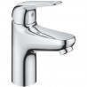 Mitigeur monocommande lavabo - GROHE Swift - 24323001 - Chromé - Taille S - Ouverture Eau Froide - Economie d'eau - Vidage cl…
