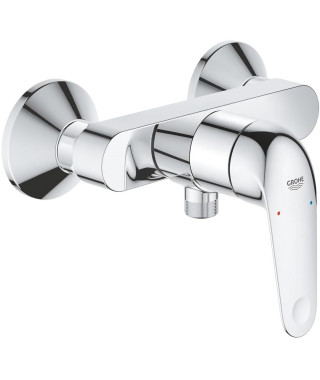 Mitigeur monocommande douche - GROHE Swift - 24333001 - Chromé - Montage mural apparent