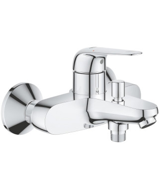 Mitigeur monocommande bain/douche - GROHE Swift - 24335001 - Chromé - Montage mural apparent