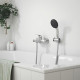Mitigeur monocommande bain/douche - GROHE Swift - 24335001 - Chromé - Montage mural apparent