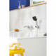 Pommeau de douche - GROHE Vitalio Comfort 110 26092001 - 3 jets (Pluie/Stimulant/Massage) - Sélection facile -Economie d'eau …