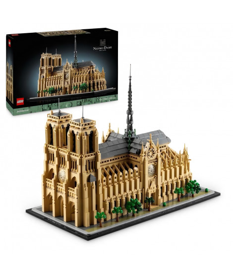 LEGO Architecture 21061 Notre-Dame de Paris - Set de Construction pour Adultes