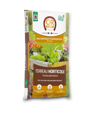 Terreau horticole - OR BRUN - OBRTHOR20N - 20 L