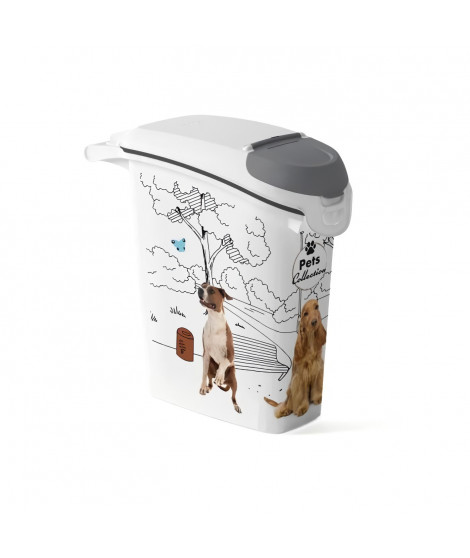 Boîte de conservation pour aliments pour chiens 10 kg Curver PetLife