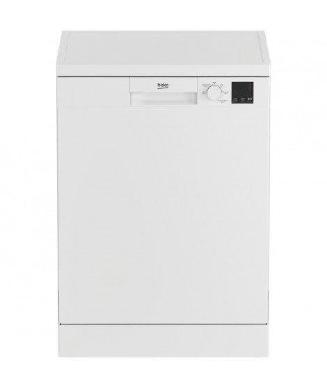 Lave-vaisselle pose libre BEKO TDFV15315W - 13 couverts - L60cm - 47 dBA - Blanc