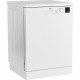 Lave-vaisselle pose libre BEKO TDFV15315W - 13 couverts - L60cm - 47 dBA - Blanc