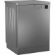 Lave-vaisselle pose libre BEKO TDFV15315S - 13 couverts - L60cm - 47 dBA - Silver