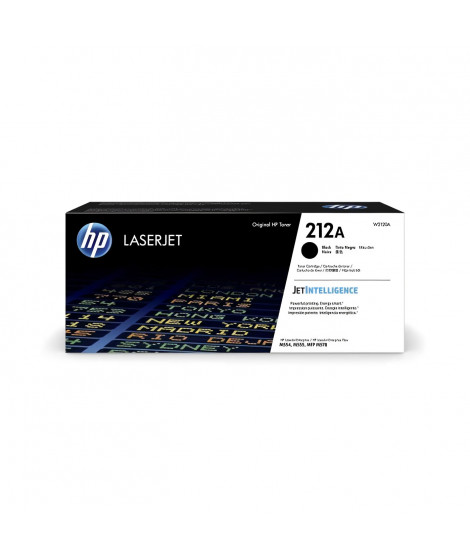 Cartouche de Toner HP 212A Noire Authentique (W2120A) pour HP Color LaserJet Enterprise M555 / M554 / M578