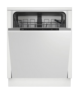 Lave-vaisselle intégrable BEKO BFDIN14310 - 13 couverts - Standard - L60cm - 49dB - Blanc