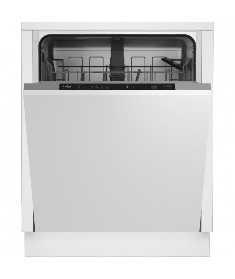 Lave-vaisselle intégrable BEKO BFDIN14310 - 13 couverts - Standard - L60cm - 49dB - Blanc