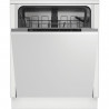 Lave-vaisselle intégrable BEKO BFDIN14310 - 13 couverts - Standard - L60cm - 49dB - Blanc