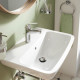 Mitigeur monocommande lavabo - GROHE Swift - 24328001 - Chromé - Taille M - Ouverture Eau Froide - Economie d'eau -Tirette et…