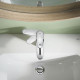 Mitigeur monocommande lavabo - GROHE Swift - 24328001 - Chromé - Taille M - Ouverture Eau Froide - Economie d'eau -Tirette et…