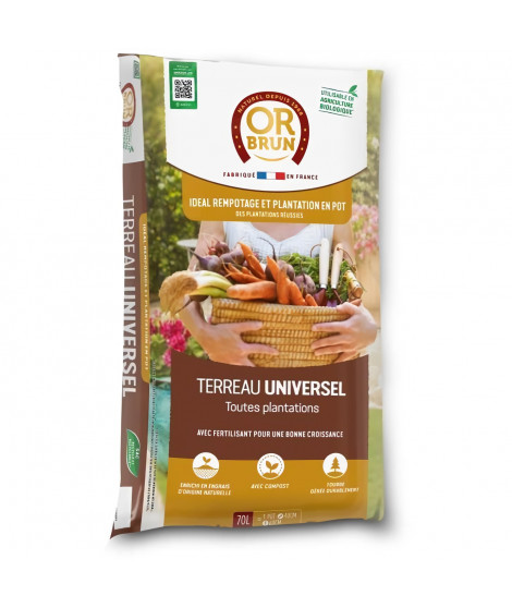 Terreau universel - OR BRUN - OBRTUNI70N - 70 L