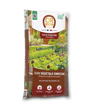 Terre végétale - OR BRUN - OBRTVEG30N - 30 L