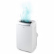 DOMO Climatiseur mobile pour pieces jusqu'a 40m² - 12000 BTU 1350 W