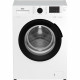 Lave-linge hublot BEKO WTE10422XBW - 10 kg - Induction - L60cm - 1400 trs/min - Blanc