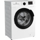 Lave-linge hublot BEKO WTE10422XBW - 10 kg - Induction - L60cm - 1400 trs/min - Blanc
