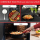 TEFAL INGENIO Hard Stone Lot 5 pieces, Poeles 22/26 cm, Casseroles 16/20 cm, Poignée amovible, Non induction, Antiadhésif L44…