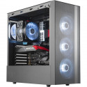 COOLER MASTER LTD BOITIER PC NR600 - Gaming -2xVentilateurs 120mm - Noir - Verre trempé - Format ATX (MCB-NR600-KGNN-S00)