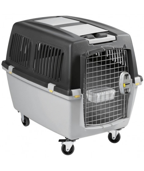 Box de transport - KERBL - Gulliver Mega - 70 x 50 x 51 cm - Gris