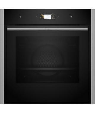 Four multifonction intégrable - Pyrolyse - NEFF - N90 - B64CS71N0 - Noir - Porte froide 4 vitres - 71 l - 59,5 x 59,6 x 54,8 cm