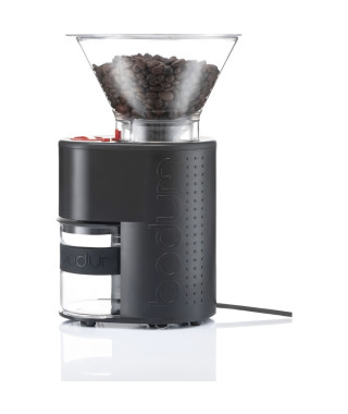 Broyeur a café électrique - BODUM - BISTRO 10903-01EURO-3 - Meule inox