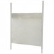 Porte poulailler coulissante - KERBL - Alu - 43 x 40 cm - Taille L
