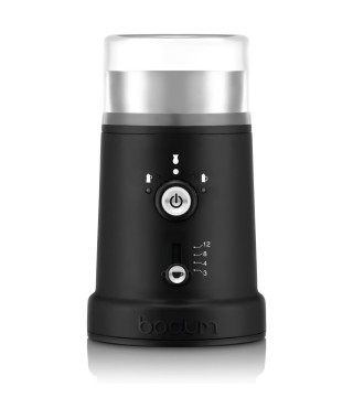 Moulin a café électrique - BODUM - BISTRO 12041-01EURO - A lamelles - Réglable