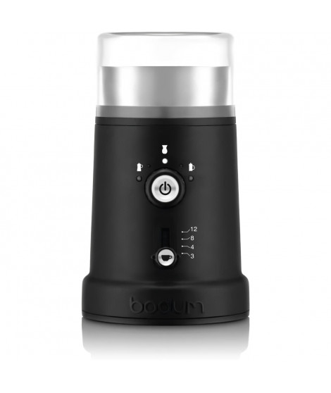 Moulin a café électrique - BODUM - BISTRO 12041-01EURO - A lamelles - Réglable