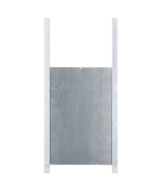 Porte poulailler coulissante - KERBL - Alu - 22 x 33 cm - Taille S