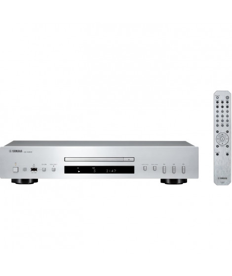 YAMAHA CD-S303SI - Lecteur CD Design Vintage - Argent