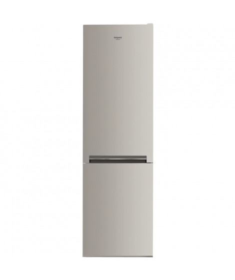 Réfrigérateur congélateur bas - HOTPOINT H8A2ES - 337 L (226L +111 L) - Froid brassé - Classe E - L69 cm x H 193,5 cm - silver