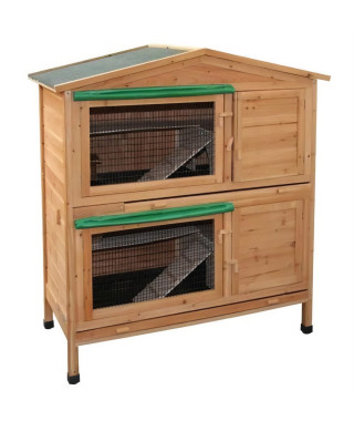 Clapier pour rongeur - KERBL - Appartement - 118 x 61 x 130 cm